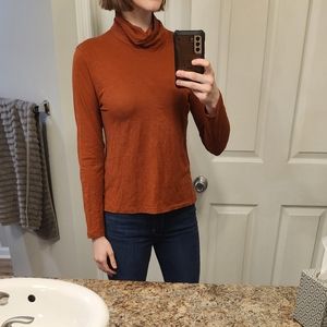 3 Madewell Whisper Cotton Turtlenecks